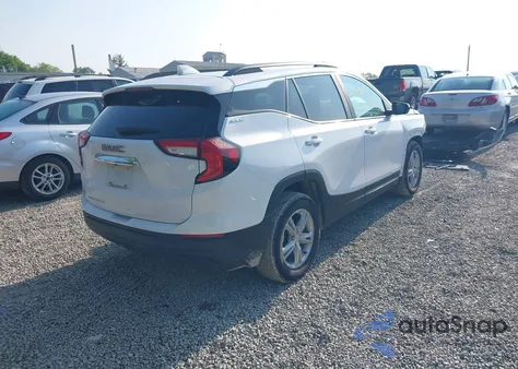 2022 GMC Terrain Fwd Sle from USA, damaged, VIN 3GKALMEV7NL189204